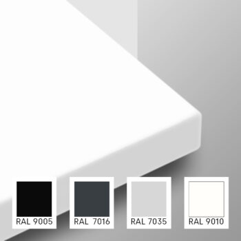 Fensterbank aus Holz nach Maß in RAL7016, RAL 9005, RAL 7035, RAL 9010